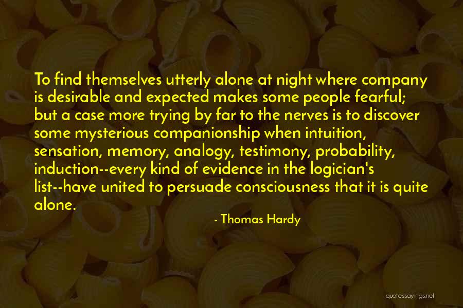 Induction Quotes By Thomas Hardy