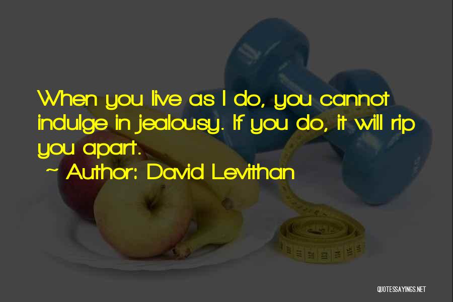 Indulge Quotes By David Levithan