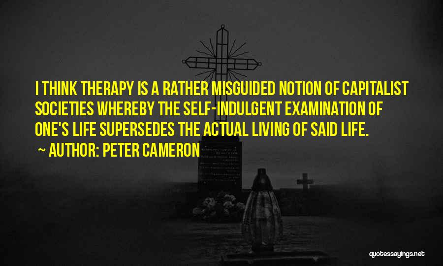 Indulgent Quotes By Peter Cameron Indulgent Quotes By Peter Cameron