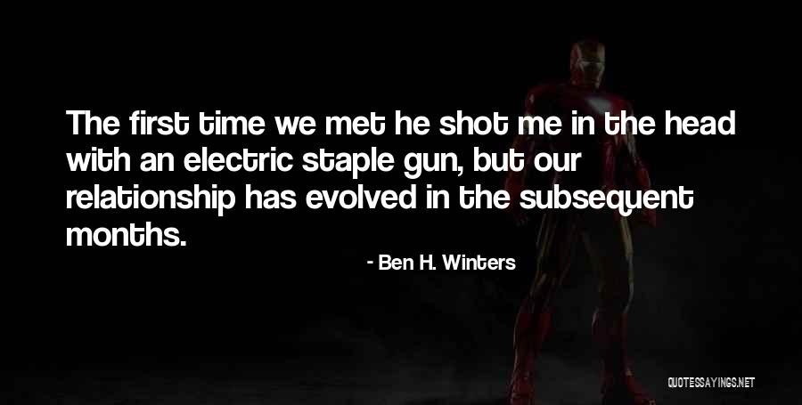 Indumati Mogera Quotes By Ben H. Winters Indumati Mogera Quotes By Ben H. Winters