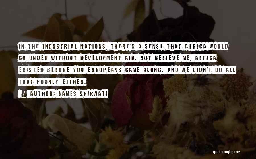 Industrial Development Quotes By James Shikwati