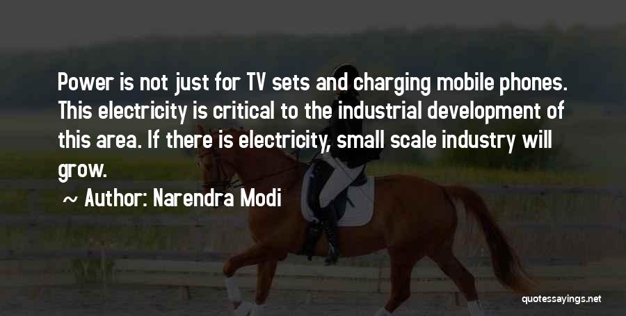 Industrial Development Quotes By Narendra Modi