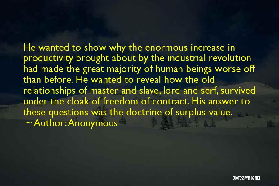 Industrial Quotes By Anonymous