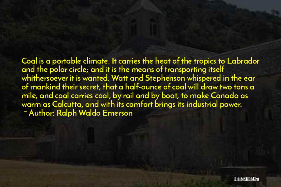 Industrial Quotes By Ralph Waldo Emerson