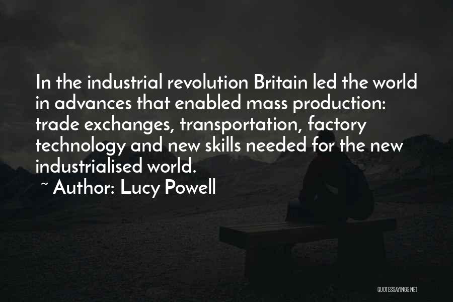 Industrial Revolution Britain Quotes By Lucy Powell