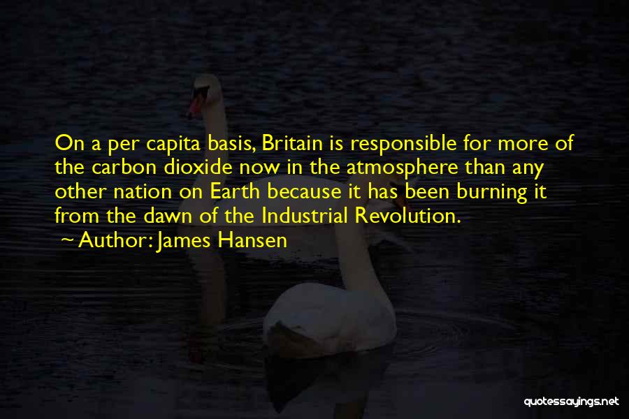 Industrial Revolution In Britain Quotes By James Hansen