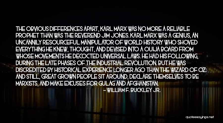 Industrial Revolution Quotes By William F. Buckley Jr.