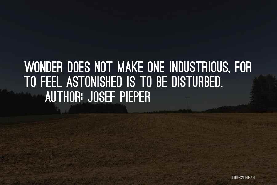 Industrious Quotes By Josef Pieper