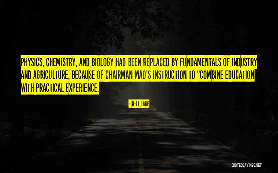 Industry And Agriculture Quotes By Ji-li Jiang