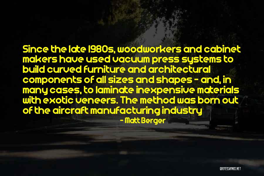 Industry And Manufacturing Quotes By Matt Berger Industry And Manufacturing Quotes By Matt Berger