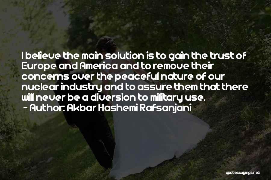 Industry Quotes By Akbar Hashemi Rafsanjani