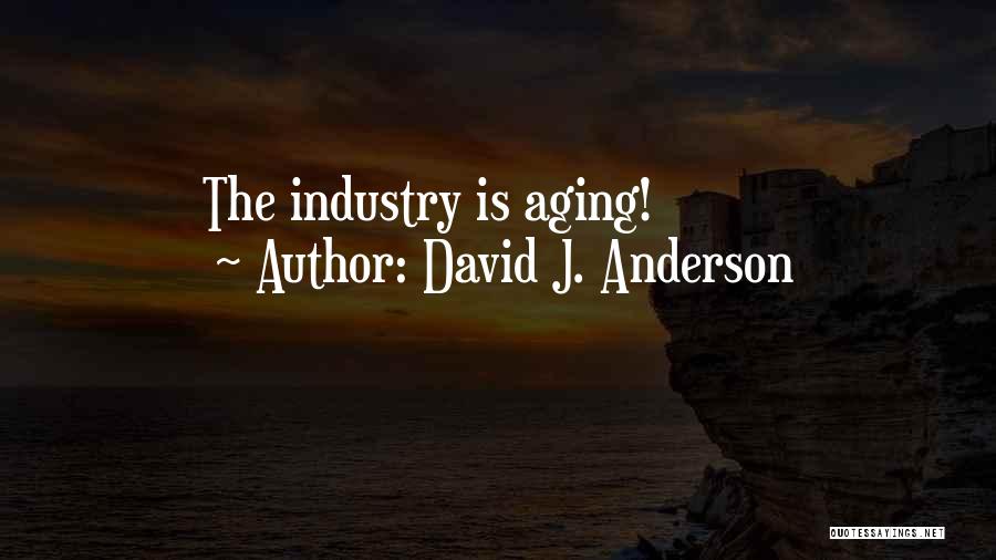 Industry Quotes By David J. Anderson