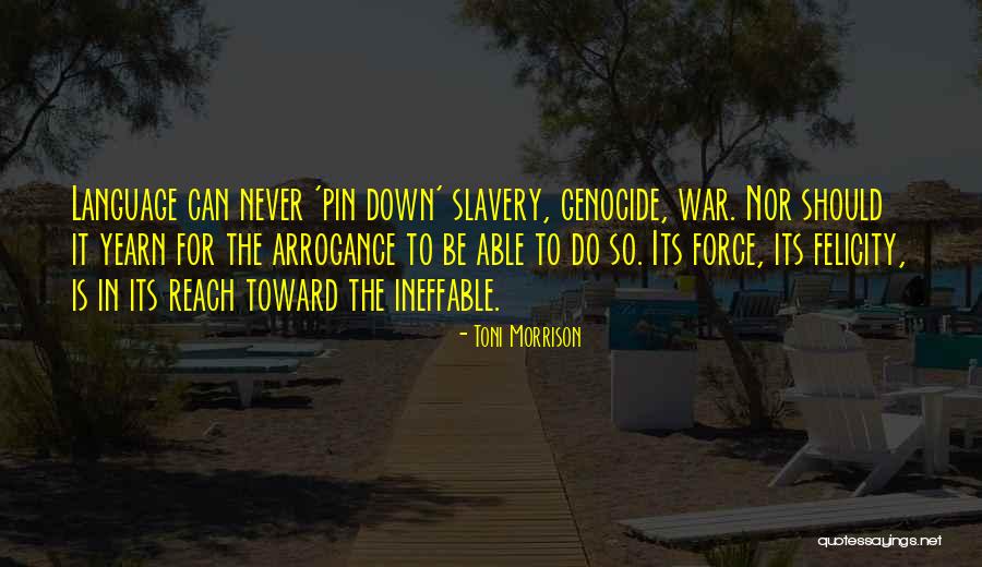 Ineffable Quotes By Toni Morrison