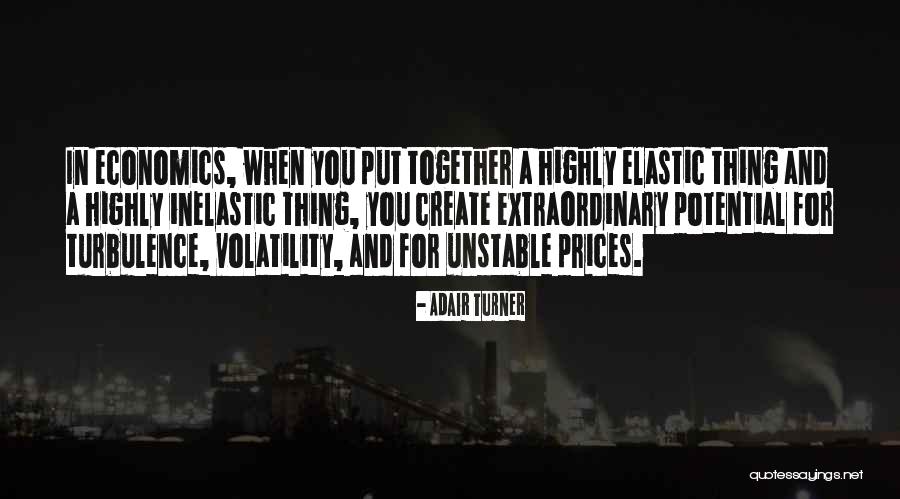 Inelastic Vs Elastic Quotes By Adair Turner Inelastic Vs Elastic Quotes By Adair Turner