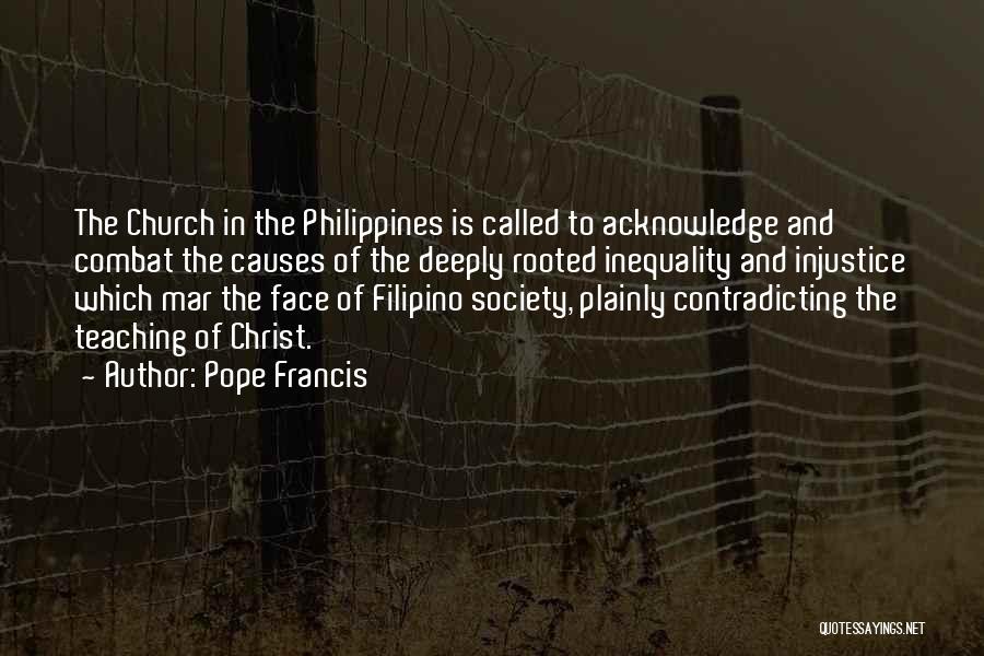 Inequality And Injustice Quotes By Pope Francis