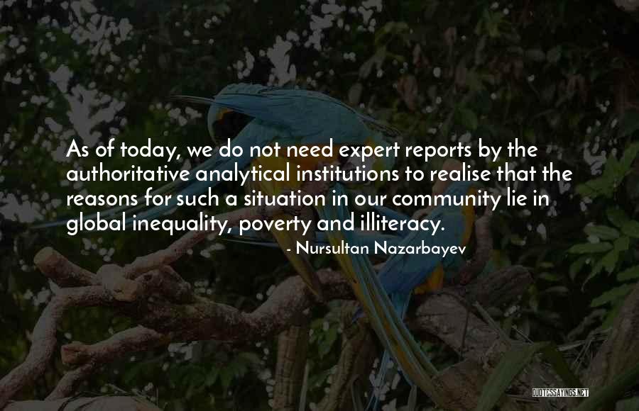Inequality And Poverty Quotes By Nursultan Nazarbayev Inequality And Poverty Quotes By Nursultan Nazarbayev