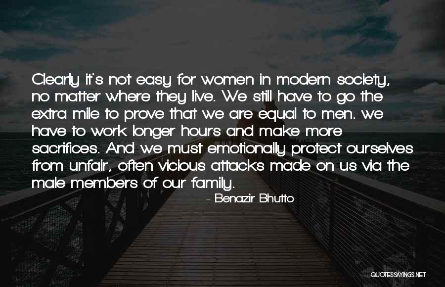 Inequality At Work Quotes By Benazir Bhutto Inequality At Work Quotes By Benazir Bhutto