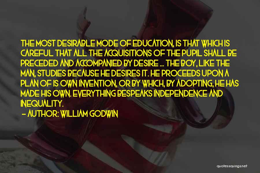 Inequality In Education Quotes By William Godwin