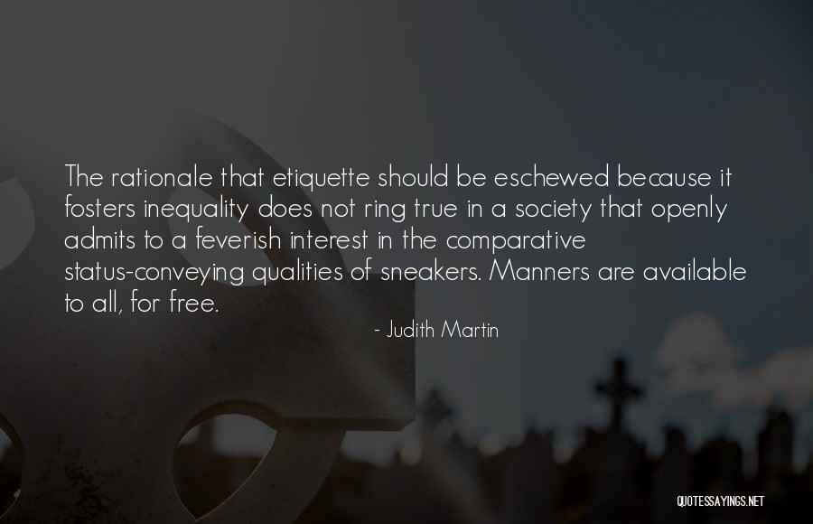 Inequality In Society Quotes By Judith Martin Inequality In Society Quotes By Judith Martin