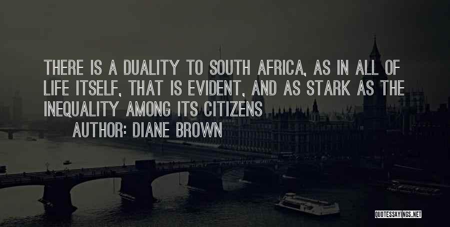 Inequality Quotes By Diane Brown