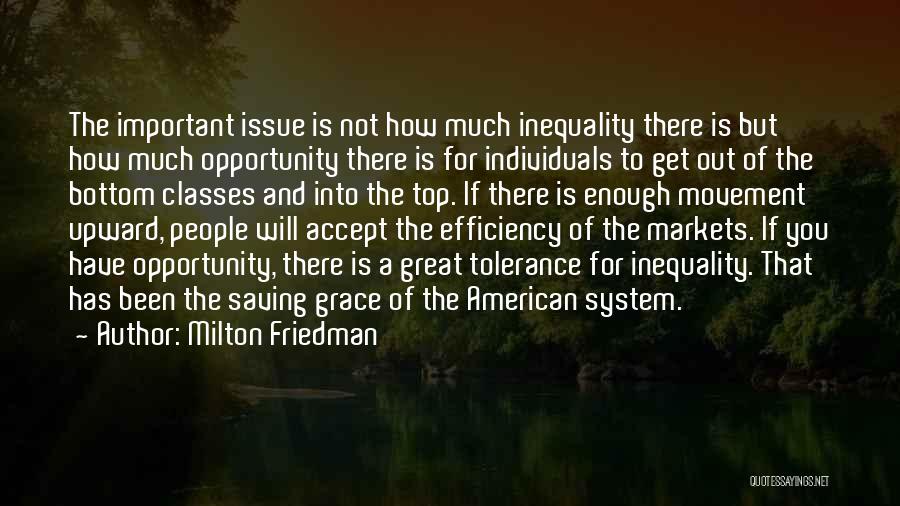 Inequality Quotes By Milton Friedman