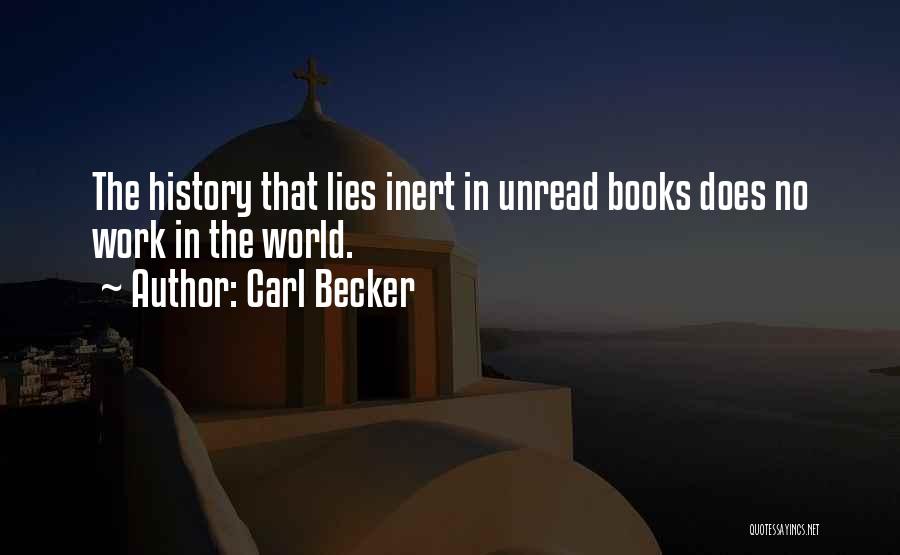 Inert Quotes By Carl Becker