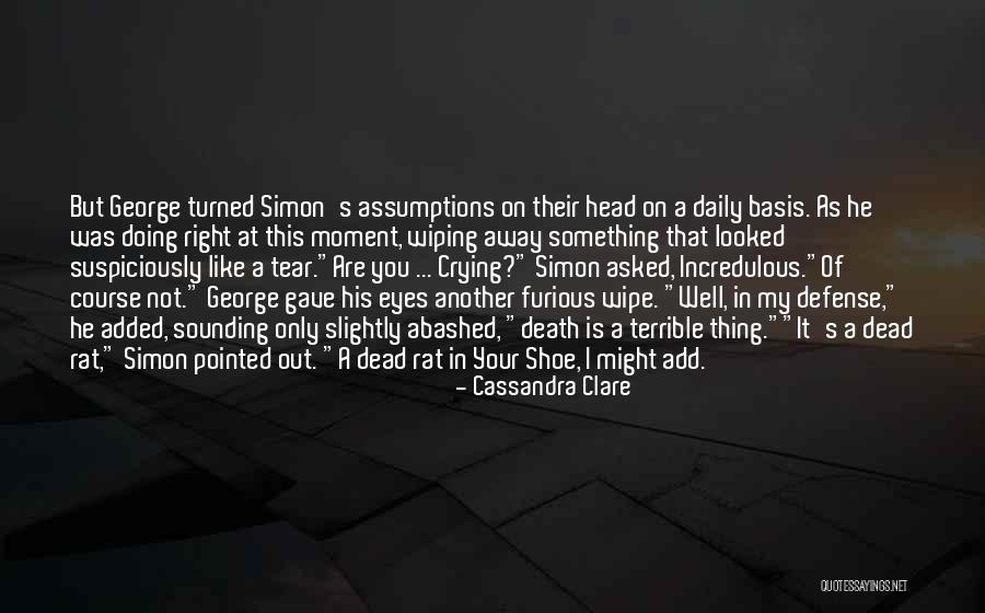 Inertes Quotes By Cassandra Clare Inertes Quotes By Cassandra Clare