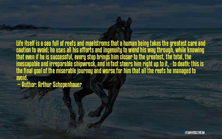 Inescapable Death Quotes By Arthur Schopenhauer