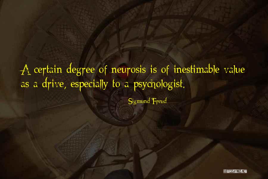 Inestimable Value Quotes By Sigmund Freud Inestimable Value Quotes By Sigmund Freud