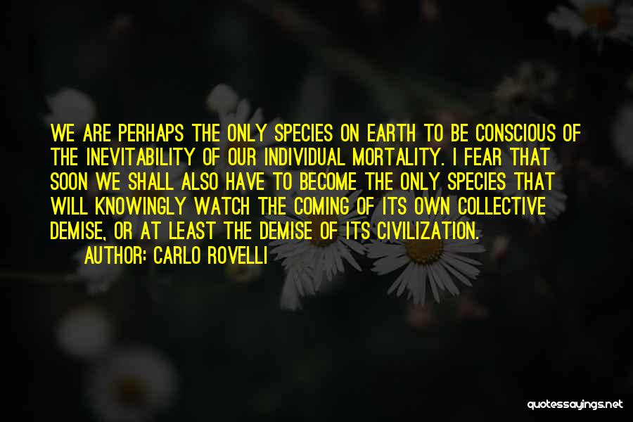 Inevitability Quotes By Carlo Rovelli