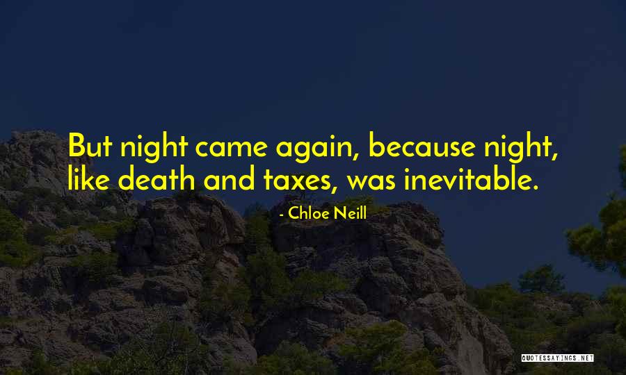 Inevitable Death Quotes By Chloe Neill