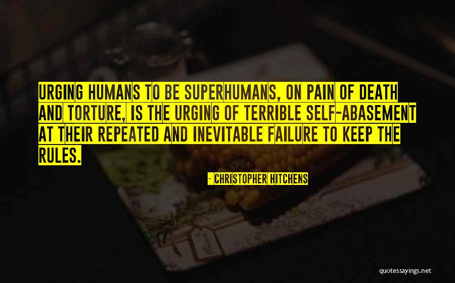 Inevitable Death Quotes By Christopher Hitchens