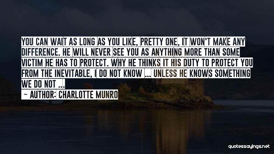 Inevitable Pain Quotes By Charlotte Munro