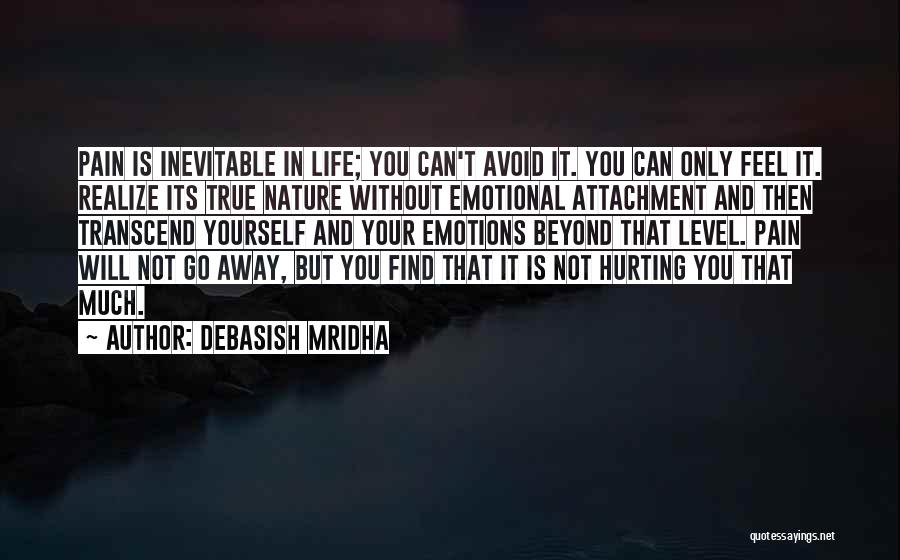 Inevitable Pain Quotes By Debasish Mridha