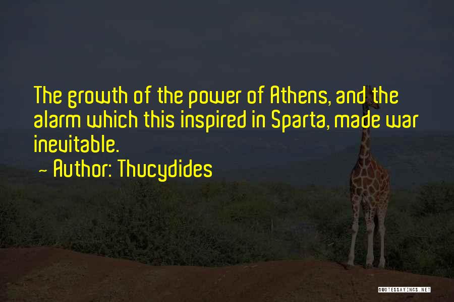 Inevitable War Quotes By Thucydides