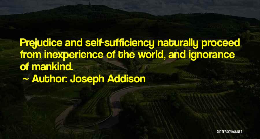 Inexperience Quotes By Joseph Addison