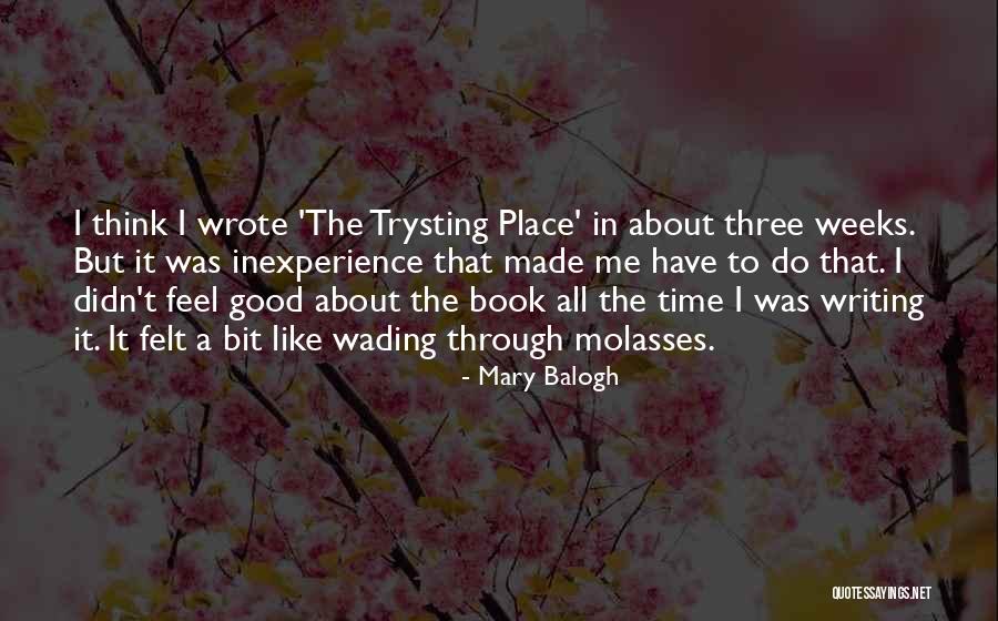 Inexperience Quotes By Mary Balogh