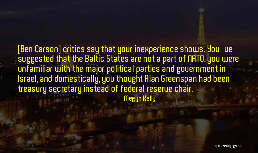 Inexperience Quotes By Megyn Kelly