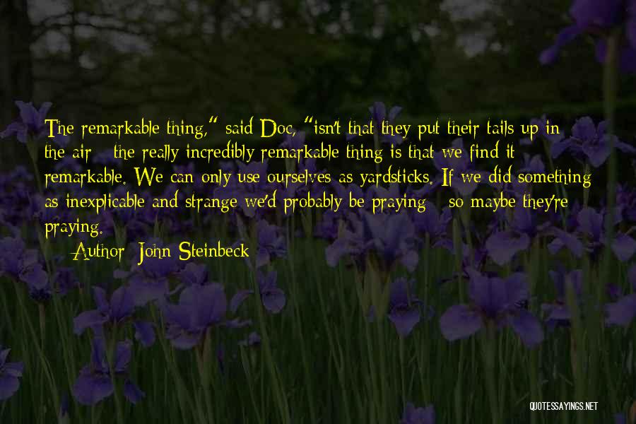 Inexplicable Quotes By John Steinbeck