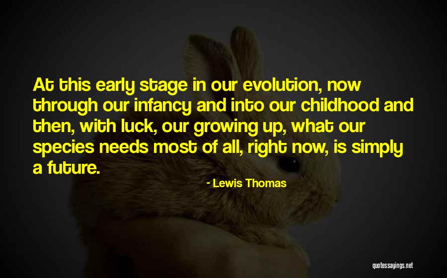 Infancy Is Quotes By Lewis Thomas Infancy Is Quotes By Lewis Thomas