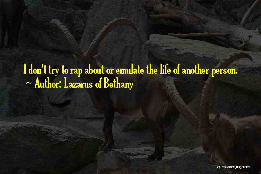 Infant Mental Health Quotes By Lazarus Of Bethany