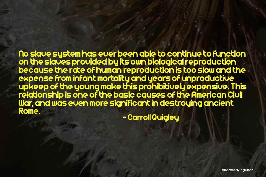 Infant Mortality Quotes By Carroll Quigley