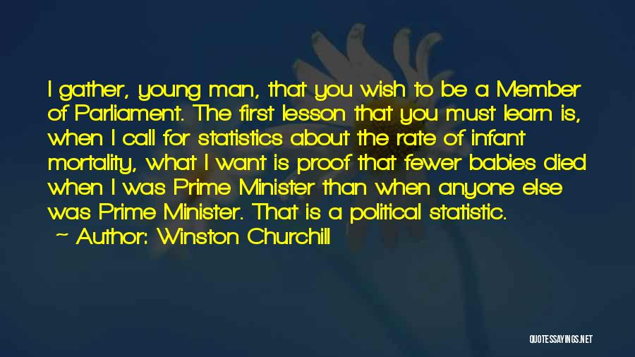 Infant Mortality Quotes By Winston Churchill
