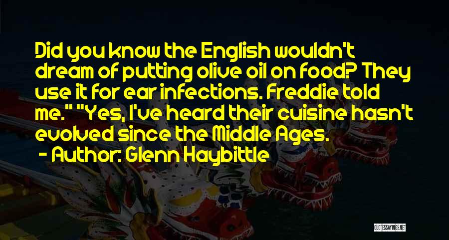 Infections Quotes By Glenn Haybittle