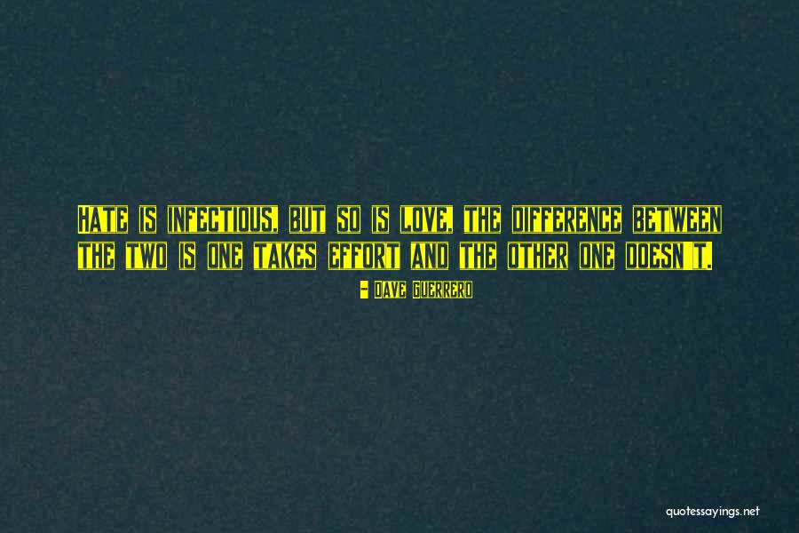 Infectious Quotes By Dave Guerrero Infectious Quotes By Dave Guerrero