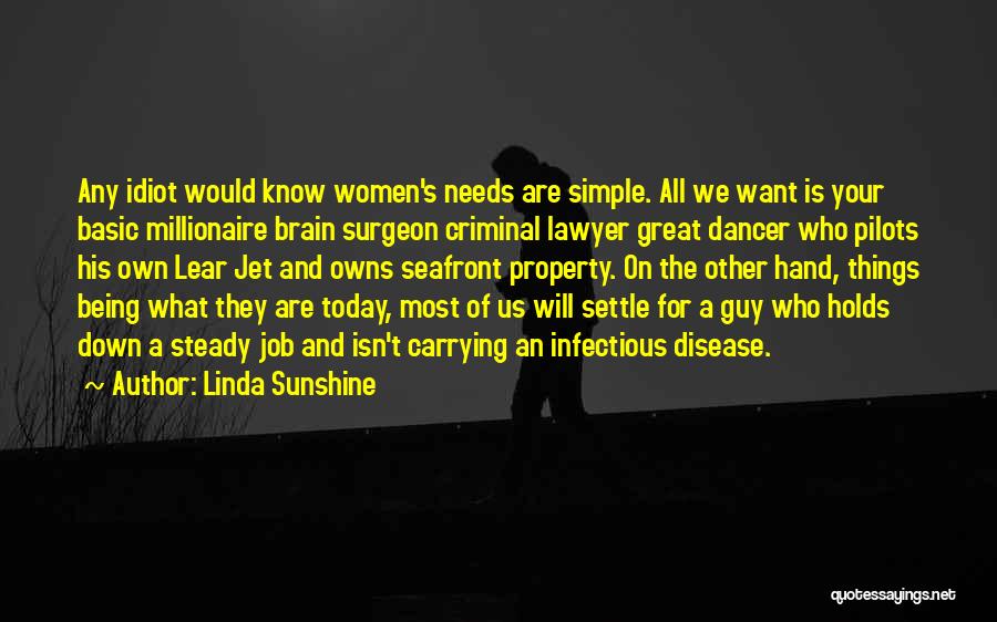 Infectious Quotes By Linda Sunshine