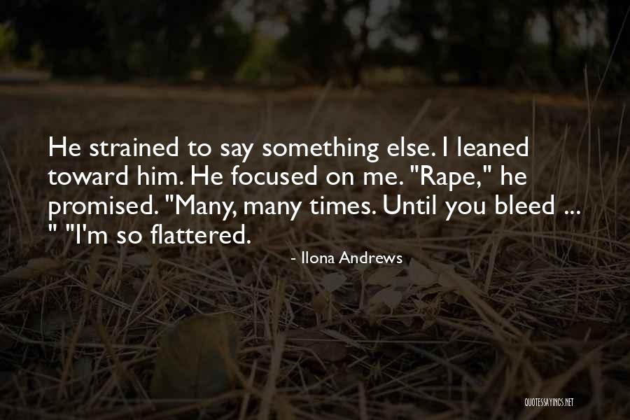 Infeliz Sinonimo Quotes By Ilona Andrews Infeliz Sinonimo Quotes By Ilona Andrews