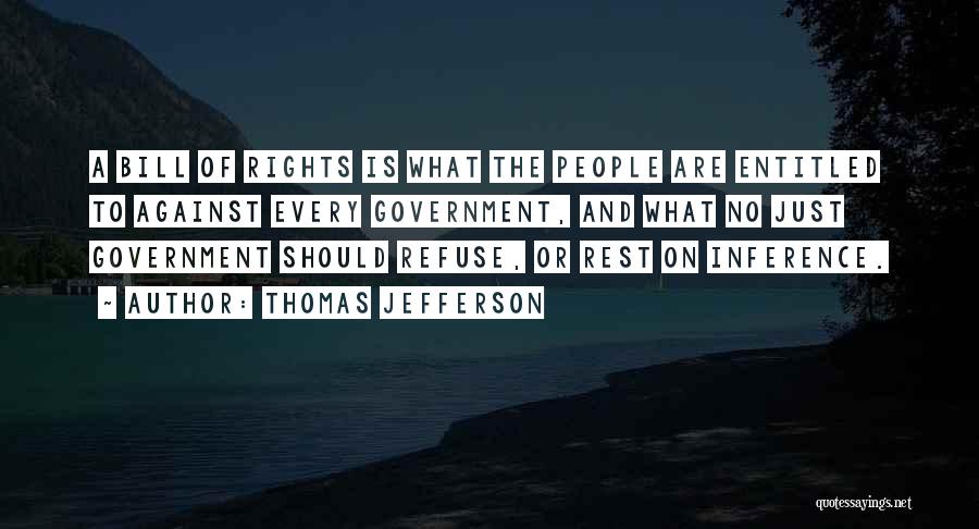 Inference Quotes By Thomas Jefferson