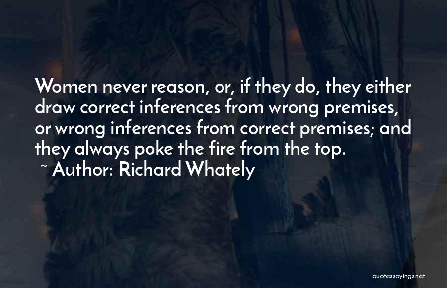 Inferences Quotes By Richard Whately