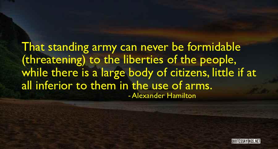 Inferior People Quotes By Alexander Hamilton Inferior People Quotes By Alexander Hamilton
